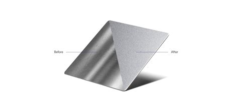 sandblasting sheet metal|does sandblasting damage metal.